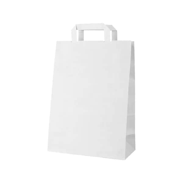 Papier-Einkaufstasche - Boutique - weiß (-01)