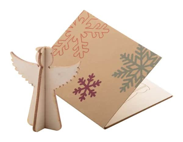 Weihnachtskarte, Tannenbaum - Creax Eco - natur (-E)