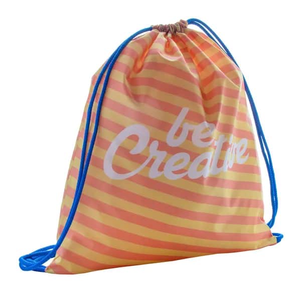 Individueller Turnbeutel - CreaDraw - blau (-06)