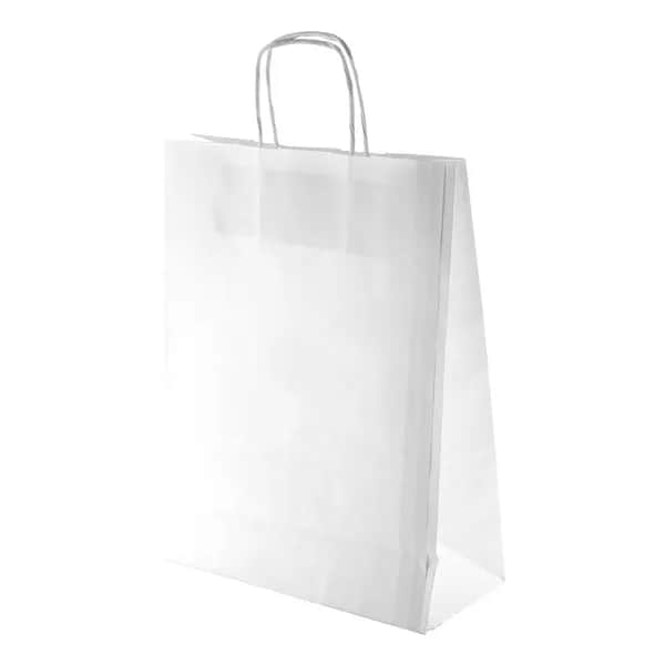 Papier-Einkaufstasche - Store - weiß (-01)