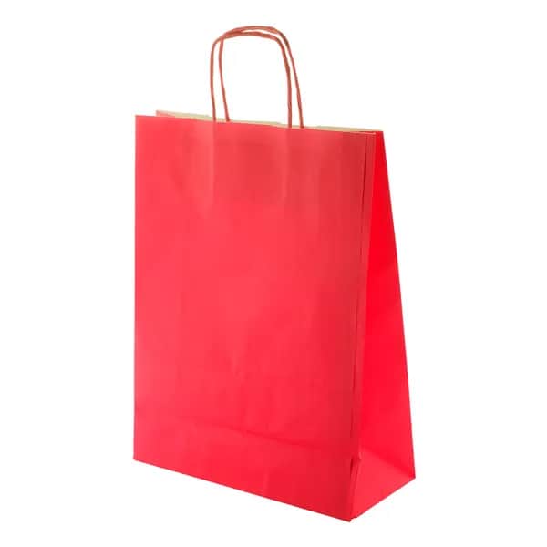Papier-Einkaufstasche - Mall - rot (-05)