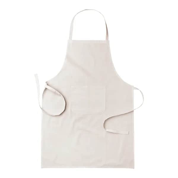 Baumwoll-Schürze - Crudo - beige