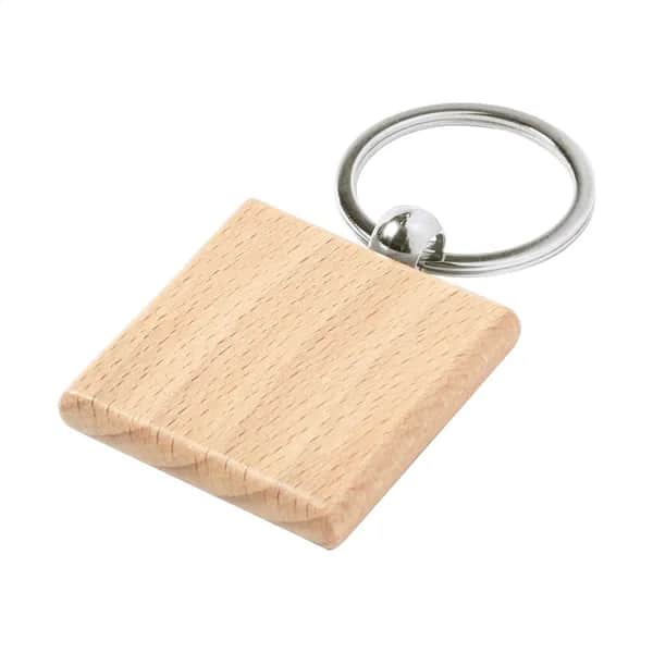 Schlüsselanhänger Kreis - Wokke - natur (-C)
