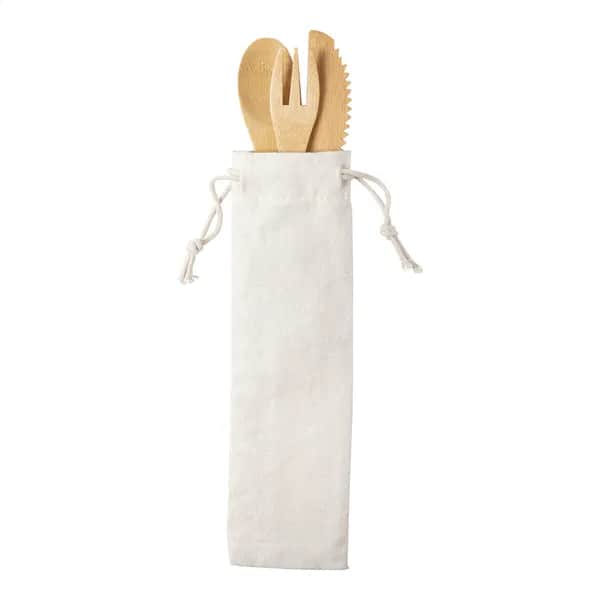 Besteckset - Bomino - natur