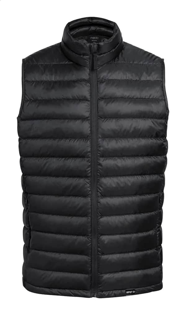 Bodywarmer-Weste aus RPET - Vespa - schwarz (-10)