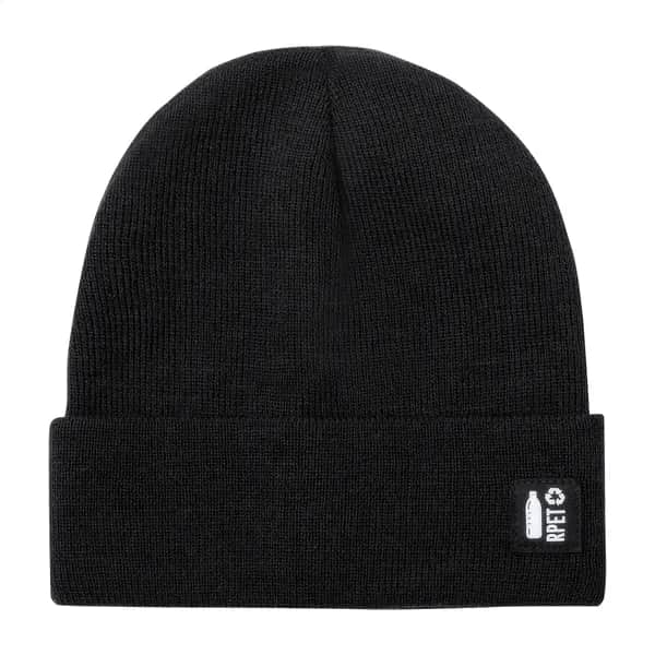 Wintermütze aus RPET - Peaky - schwarz (-10)