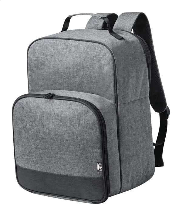 RPET Picknick-Kühlrucksack - Koppi - grau (-77)