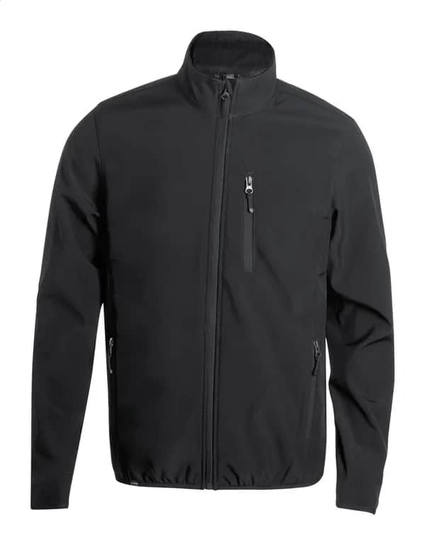 RPET-Softshelljacke - Timber - schwarz (-10)