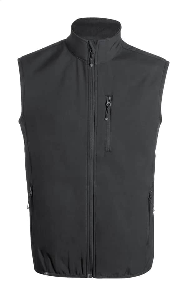 RPET-Softshellweste - Shelles - schwarz (-10)
