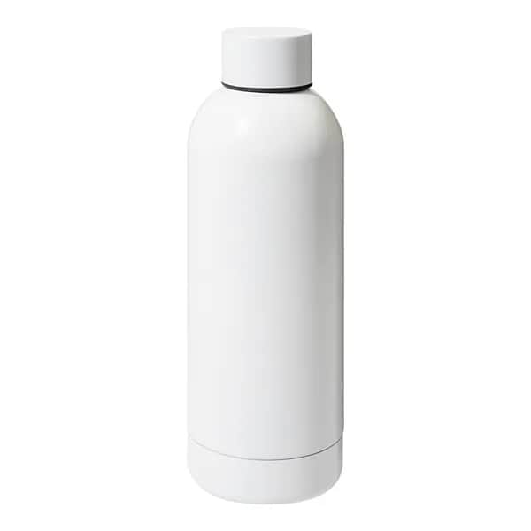 Edelstahl-Trinkflasche - Blussi - weiß (-01)