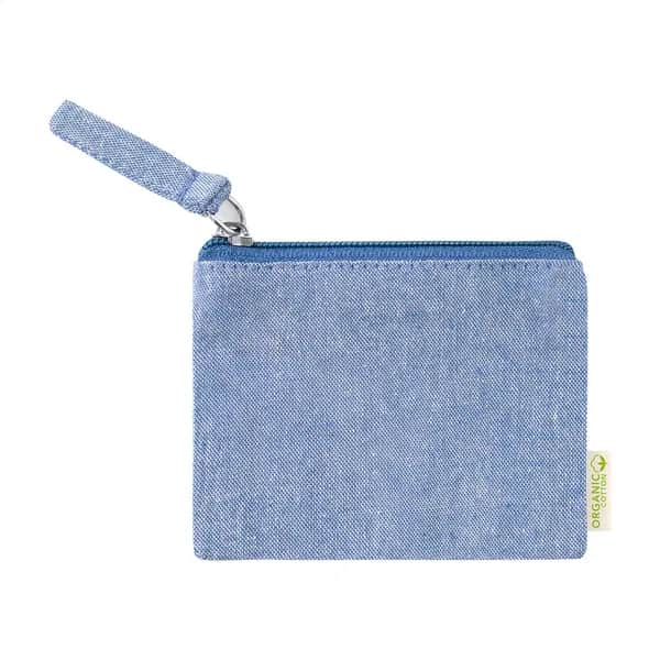 Baumwoll-Geldbörse - Florin - blau (-06)