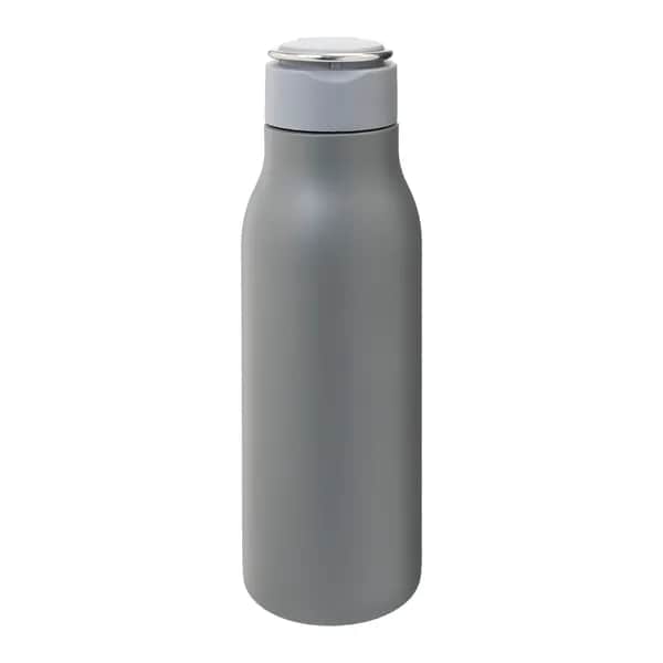 Edelstahl-Trinkflasche - Rissip - grau (-77)