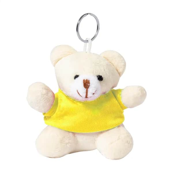 plüsch teddybär schlüsselanhänger - Keyted - gelb (-02)