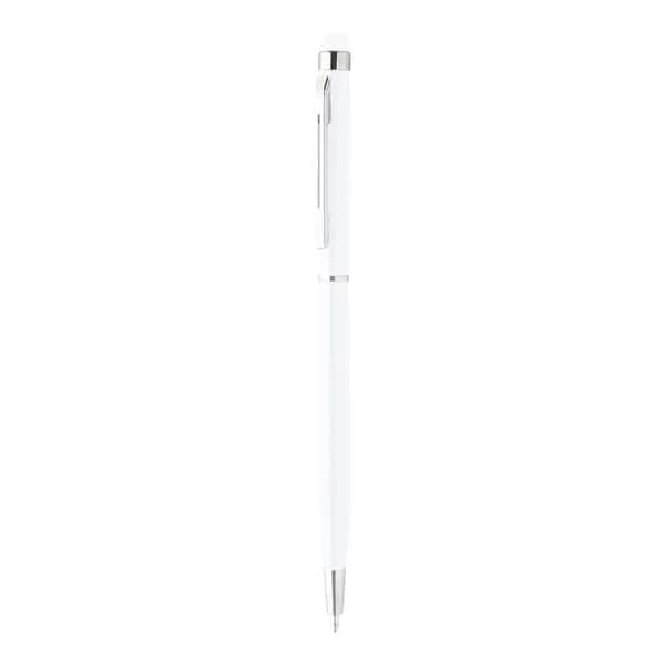 Touchpen mit Kugelschreiber - Todox - weiß (-01)