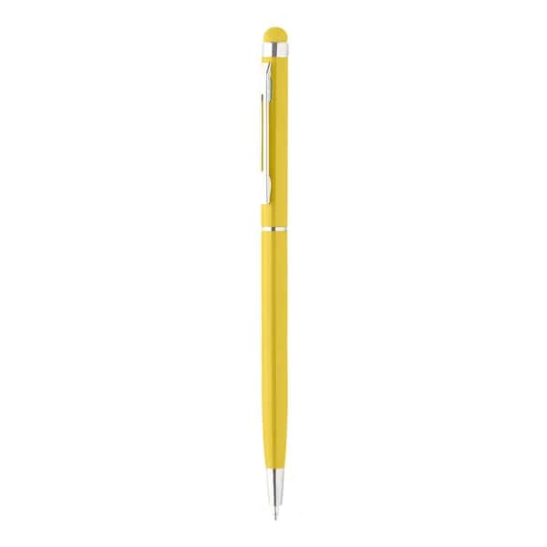 Touchpen mit Kugelschreiber - Todox - gelb (-02)