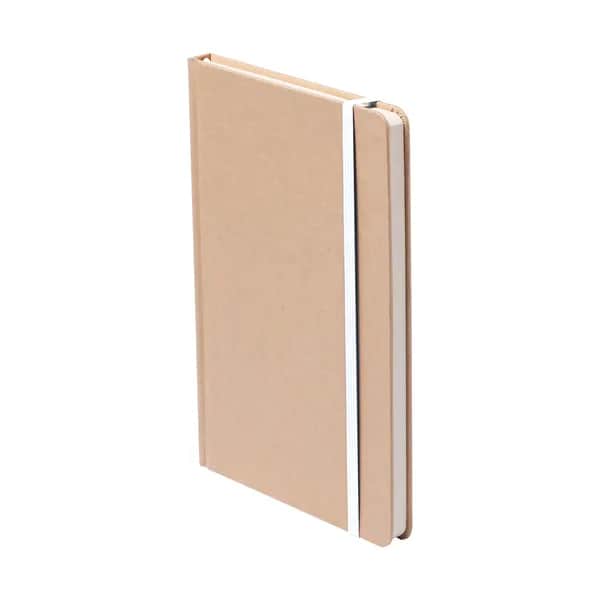 Notizbuch - Prunus A5 - weiß (-01)