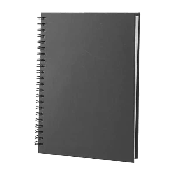 Notizbuch - Cedrus A5 - schwarz (-10)