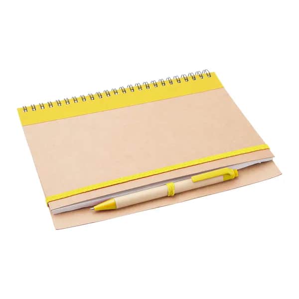 Notizbuch - Platanus A5 - gelb (-02)