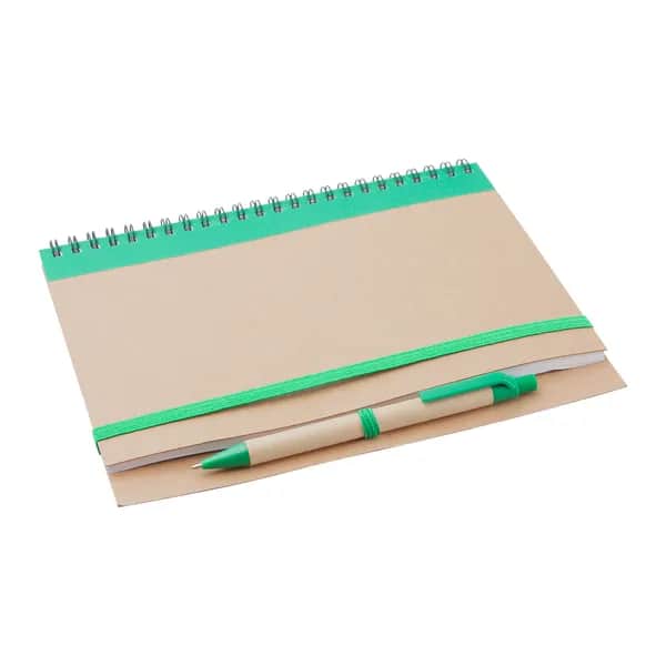 Notizbuch - Platanus A5 - grün (-07)