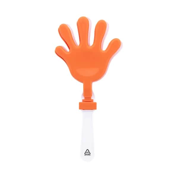Klapphand aus RPP - Clappy - orange (-03)