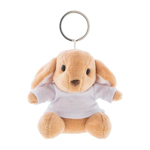 Plüschhasen-Schlüsselanhänger - BunnyFob - braun