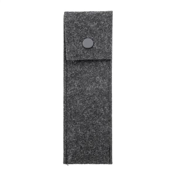 Stifteetui RPET - Refelt Pen - dunkelgrau (-80)