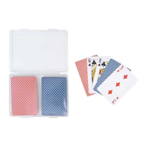 Spielkarten-Set - Canasta - mehrfarbig