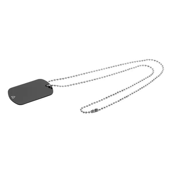 ID-Tag-Halskette - Delta - schwarz (-10)