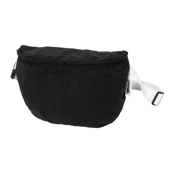 Gürteltasche aus recyceltem Canvas - Rekan Hip - schwarz (-10)