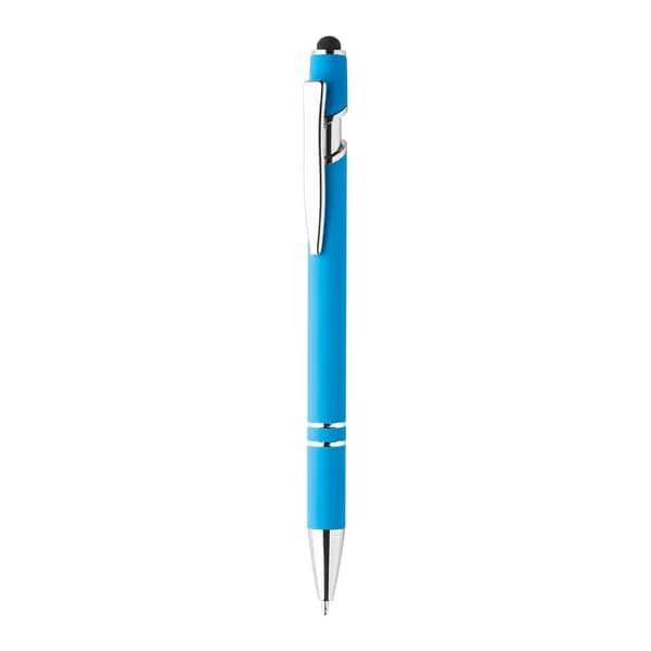 Touchpen-Kugelschreiber - Tonnel Soft - hellblau (-06V)