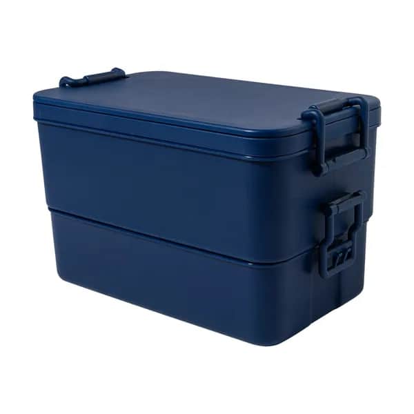 Stapelbare Lunchbox - Duplox - dunkelblau (-06A)