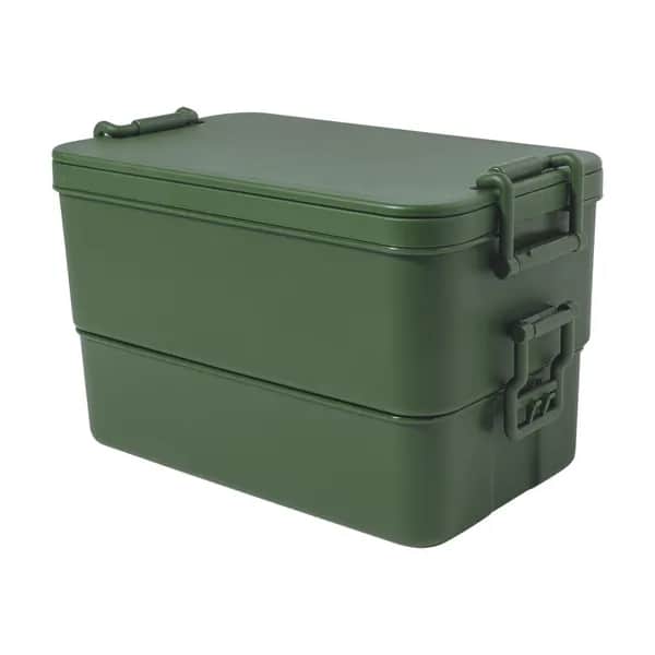 Stapelbare Lunchbox - Duplox - grün (-07)