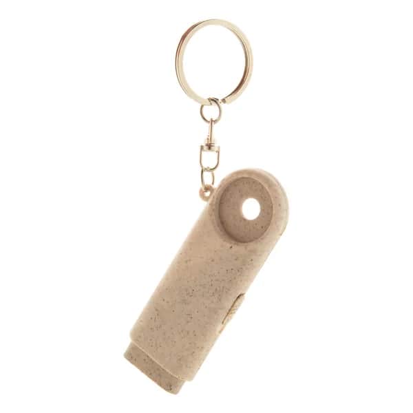 Schlüsselanhänger mit Einkaufswagen-Chip - Bopor - natur (-00)