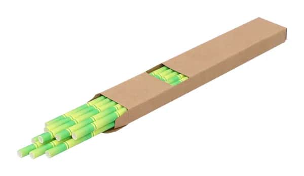 Trinkhalm-Set - BamStraw - grün (-07)