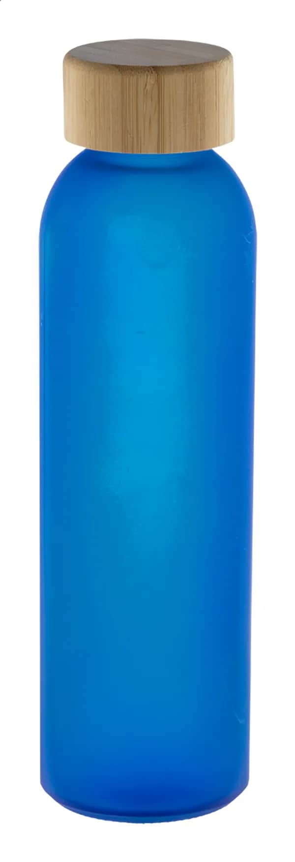 Glas-Trinkflasche - Cloody - blau (-06)