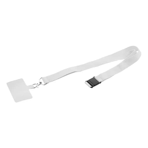 RPET-Handyhalter-Lanyard - Revent Call - weiß (-01)
