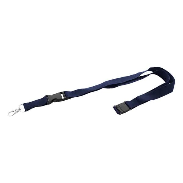 Lanyard aus RPET - Revent Plus - dunkelblau (-06A)