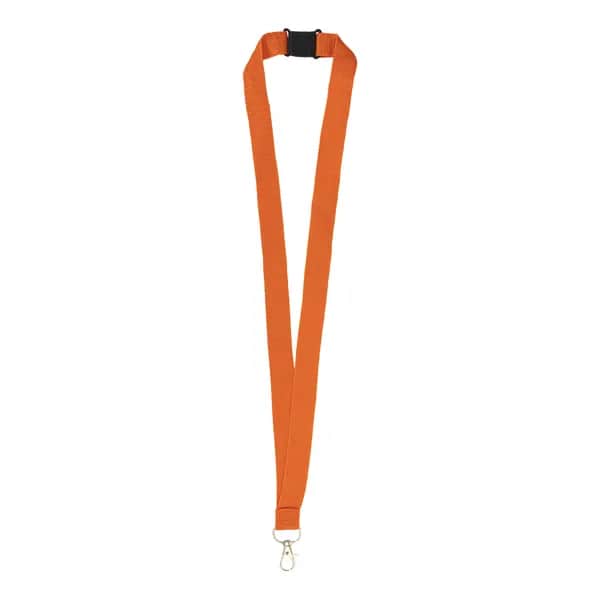 Lanyard aus RPET - Revent - orange (-03)