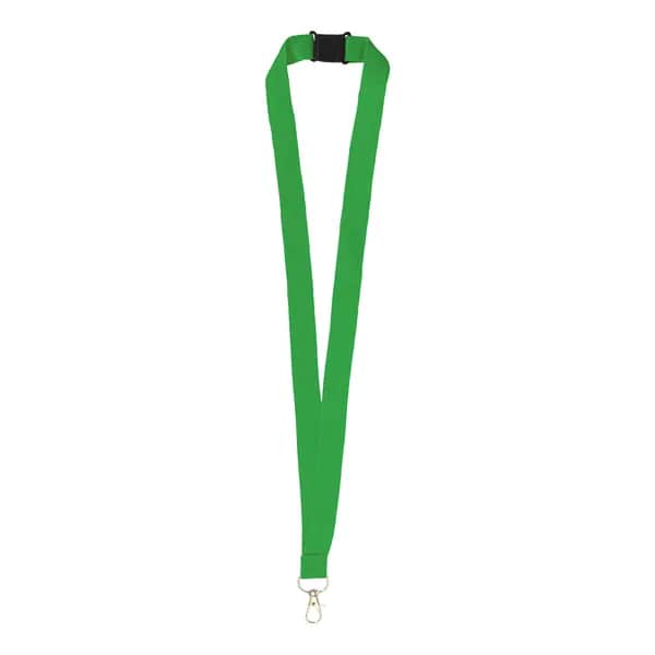 Lanyard aus RPET - Revent - grün (-07)