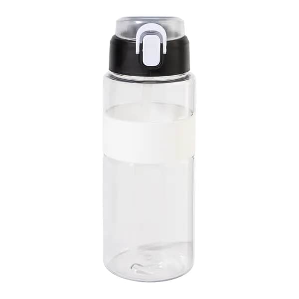 RPET Trinkflasche - Fitgrip - weiß (-01)