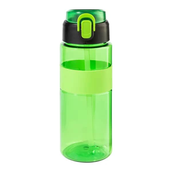 RPET Trinkflasche - Fitgrip - grün (-07)