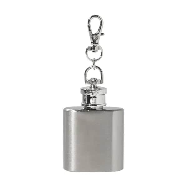 RSS Flachmann-Schlüsselanhänger - Bering - silber