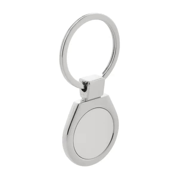 Schlüsselanhänger - Ball - silber