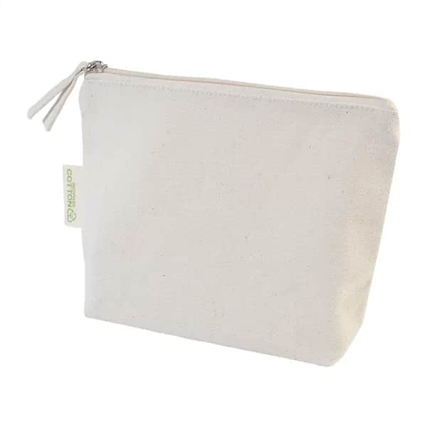 Kosmetiktasche aus recycelter Baumwolle - Cospex - natur (-00)