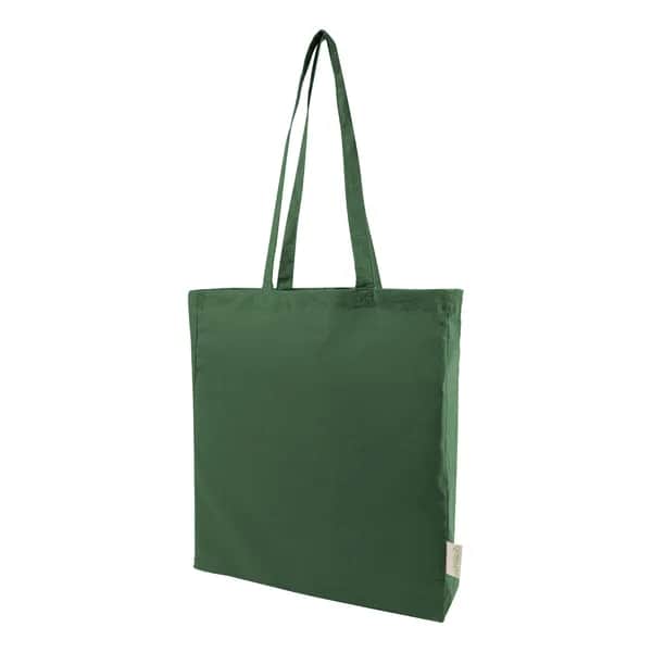 Einkaufstasche aus recycelter Baumwolle - Guspex Hue - grün (-07)