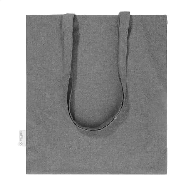 Einkaufstasche aus recycelter Baumwolle - Totepex Hue - aschgrau (-77)