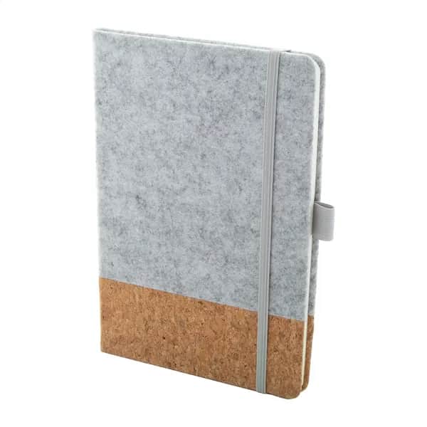 RPET Notizbuch - Corfel - grau (-77)