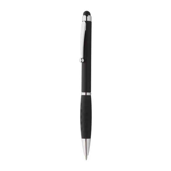 Touchpen mit Kugelschreiber - Stilos - schwarz (-10)