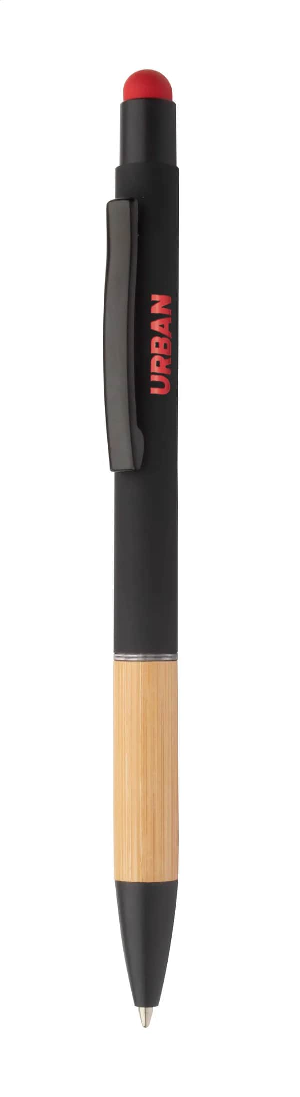 Touchpen mit Kugelschreiber - Boorly - rot (-05)