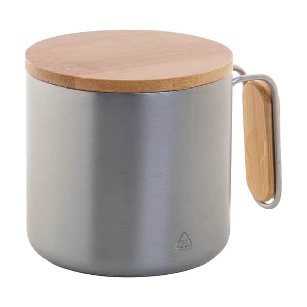 Thermobecher - Graboo - silber (-21)